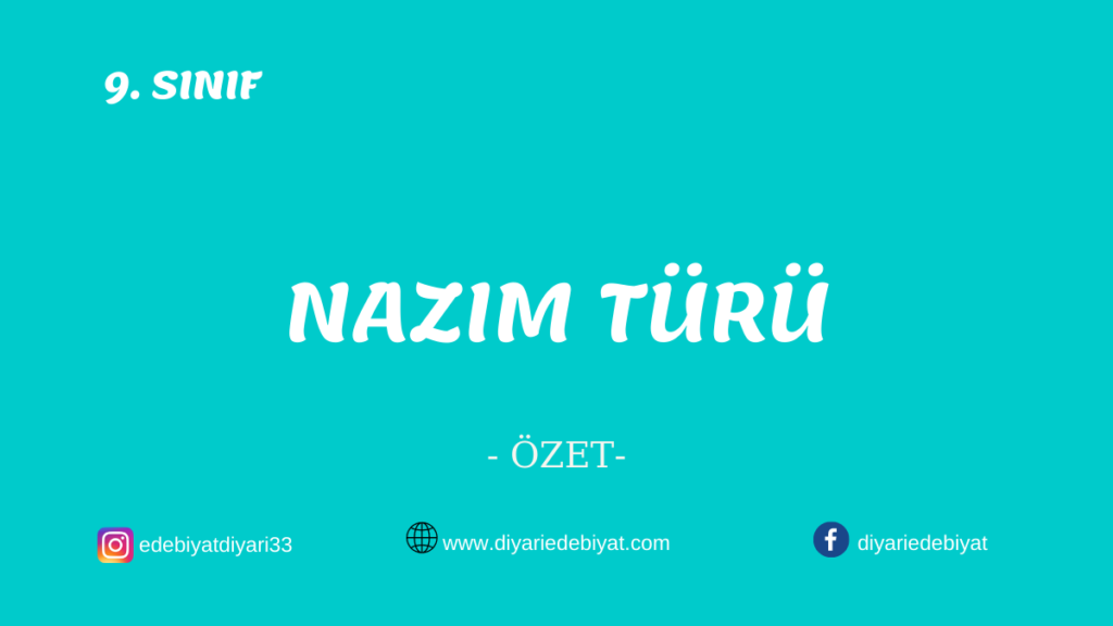 Nazım Türü
