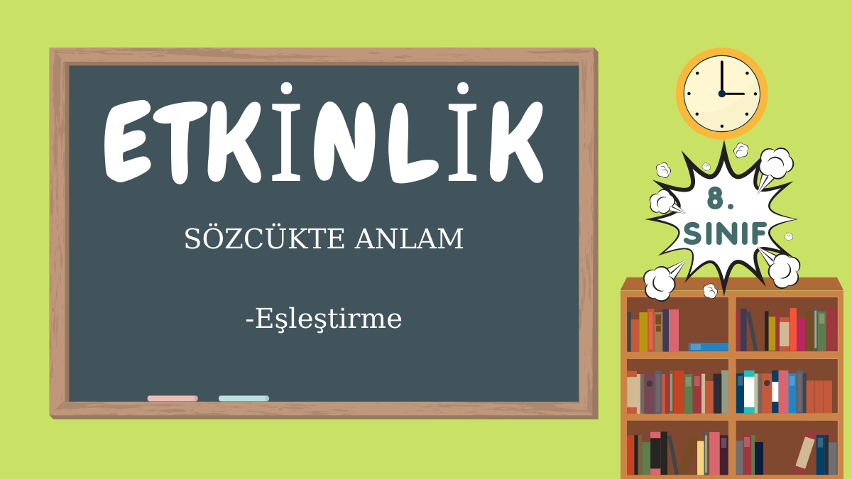 Sözcükte Anlam Eşleştirme