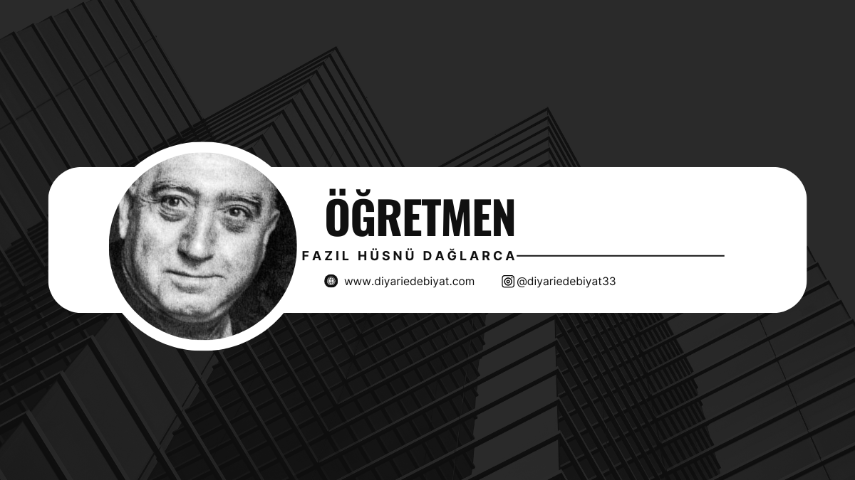 Öğretmen